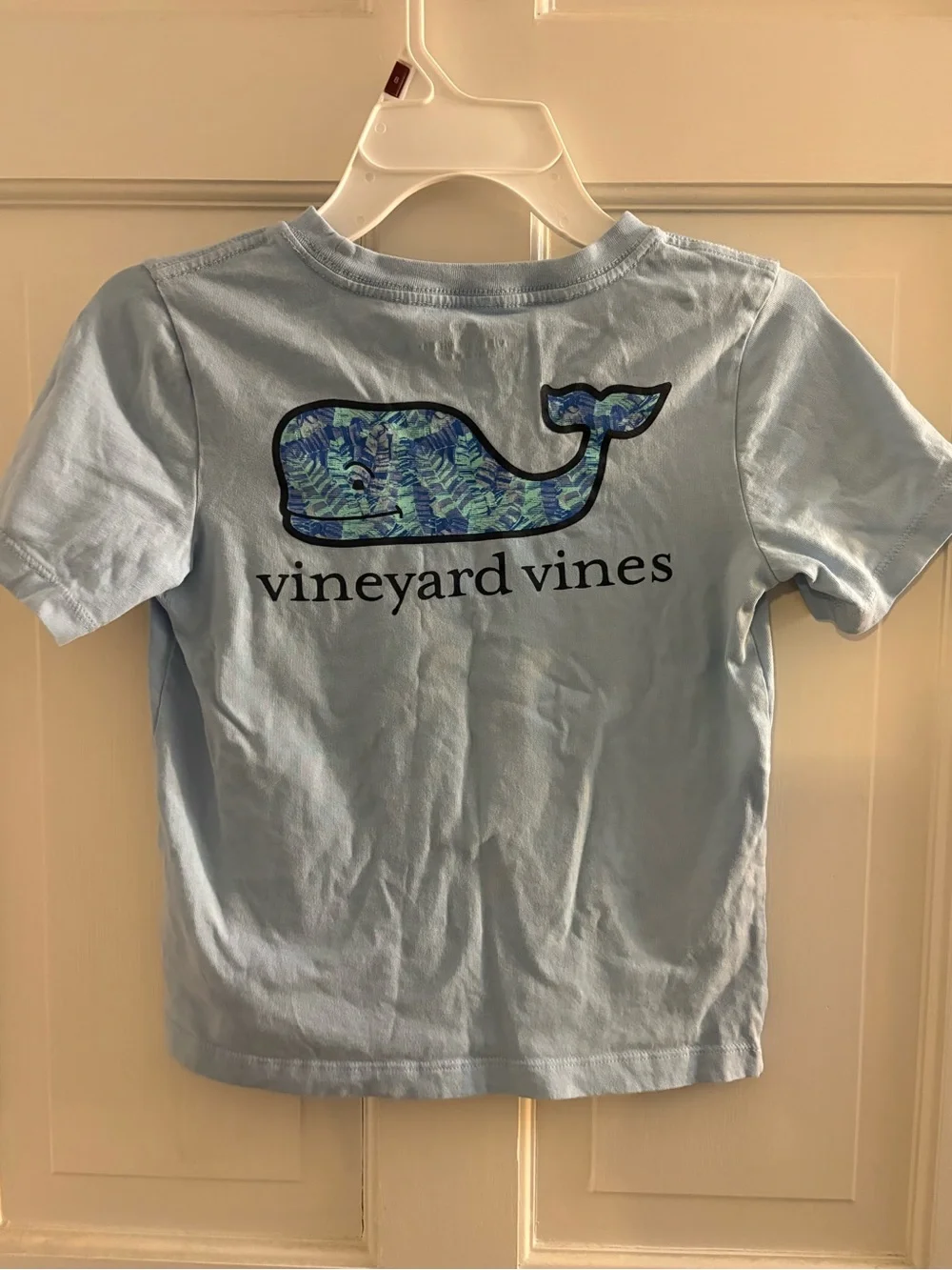 Vineyard Vines Pale Blue Pocket Logo Tee